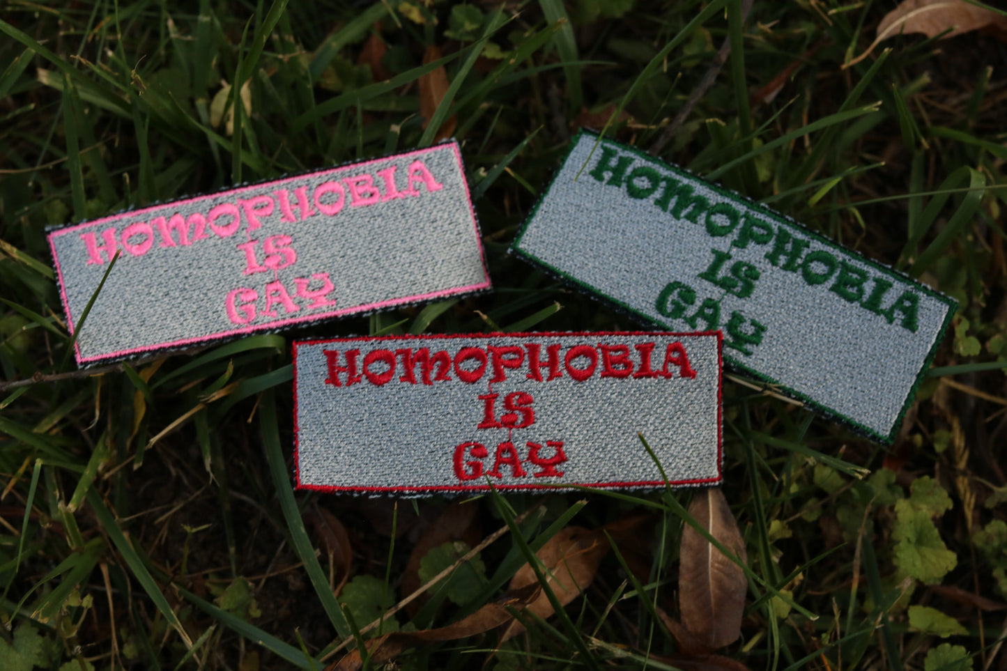 Recycled Denim Patches